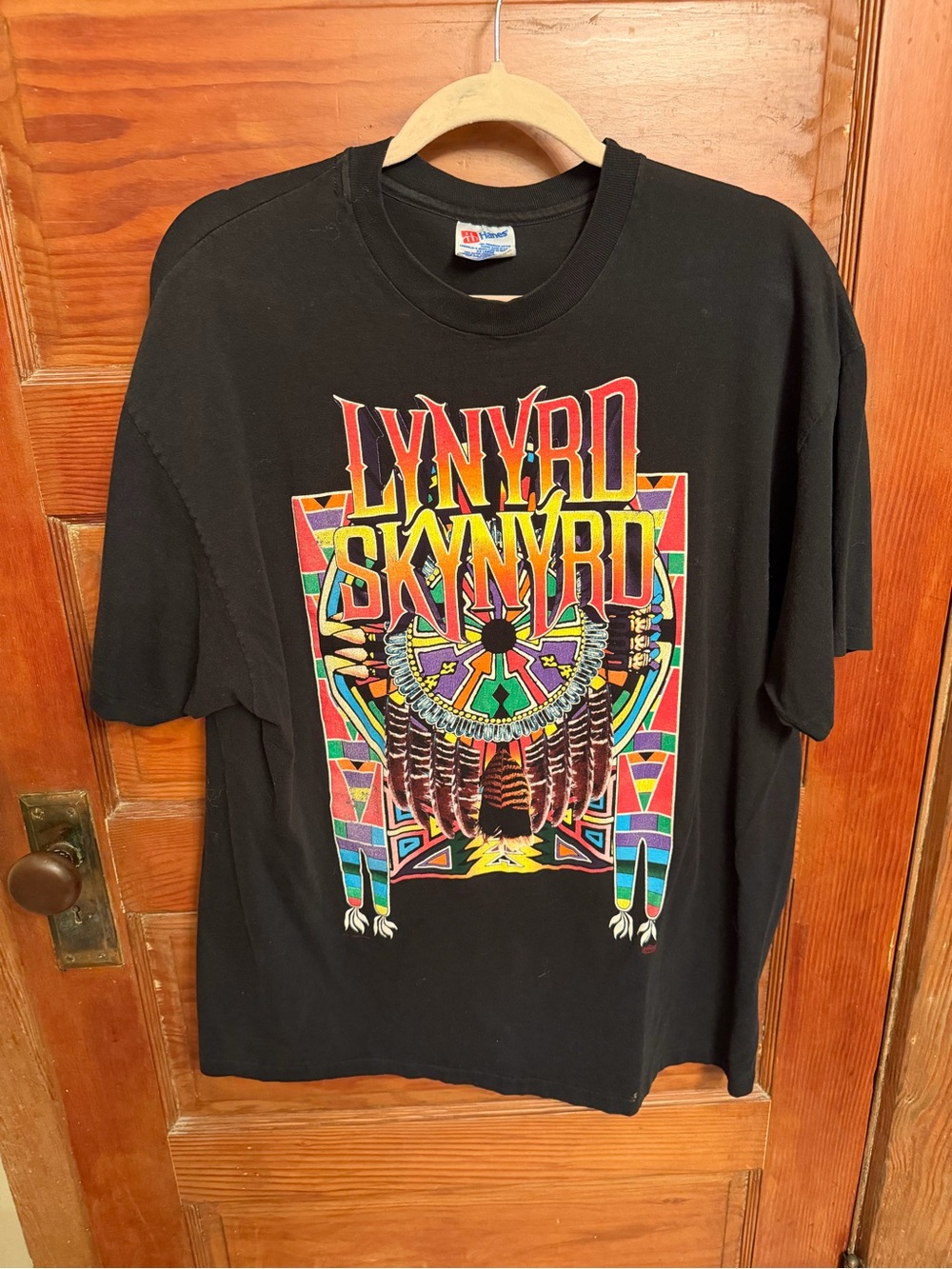 vintage black 1995 Lynyrd Skynyrd tour shirt